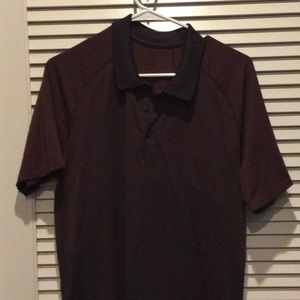 Burgundy lululemon polo shirt. Men s polo shirt. A real beauty. Best material